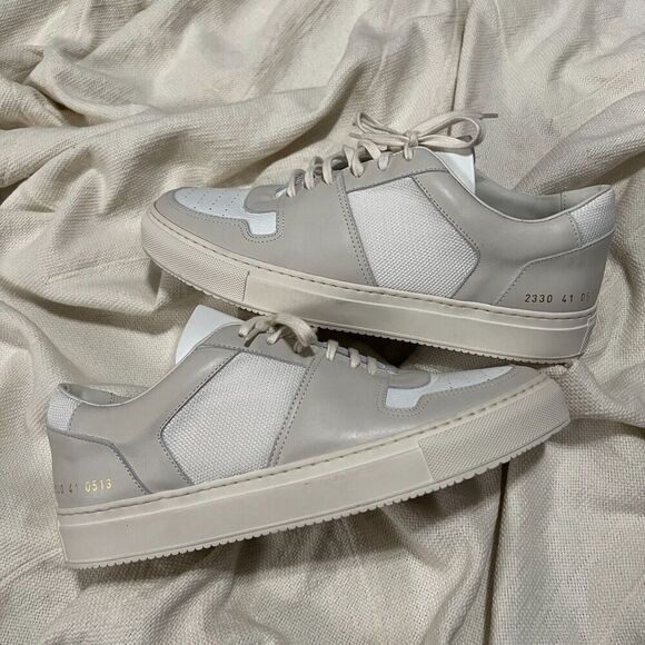 Common Projects Decades Low White/Off-White 41 NEW - Picture 3 of 16